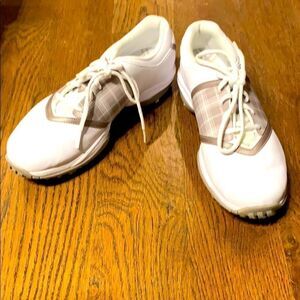 Nike Golf shoes Plaid White size 8.5